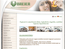 Tablet Screenshot of breier-fogaszat.hu